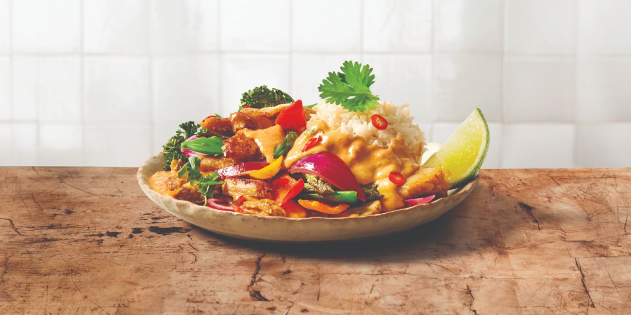 The Vegetarian Butcher ‘What the Cluck’ Thai red curry