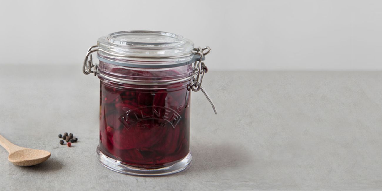 Quick beetroot and ginger pickle