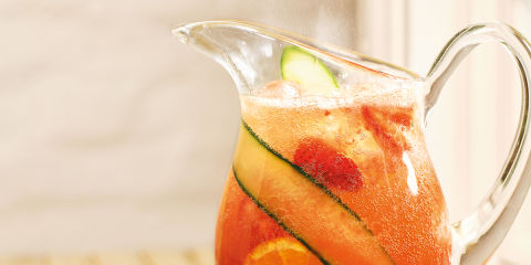 Alcohol-free watermelon punch 
