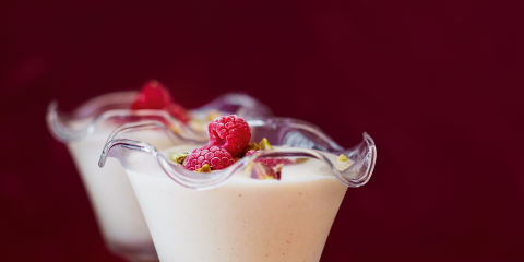White chocolate mousse