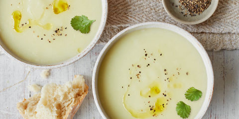 Leek and potato soup