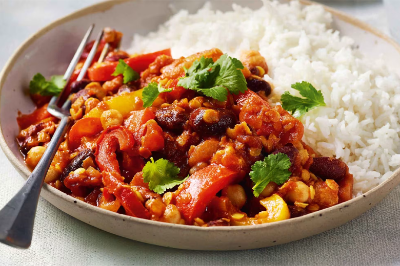 lentil & bean chilli 780x520