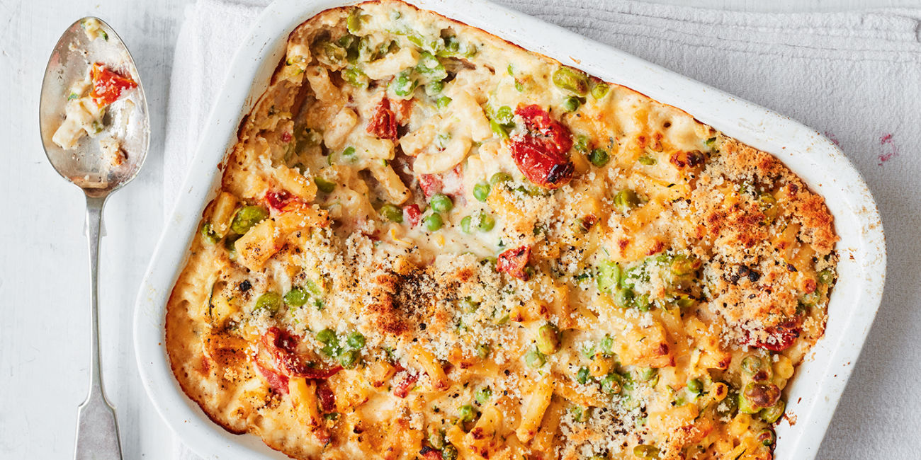 Summer macaroni cheese