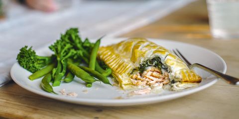 Salmon en croute