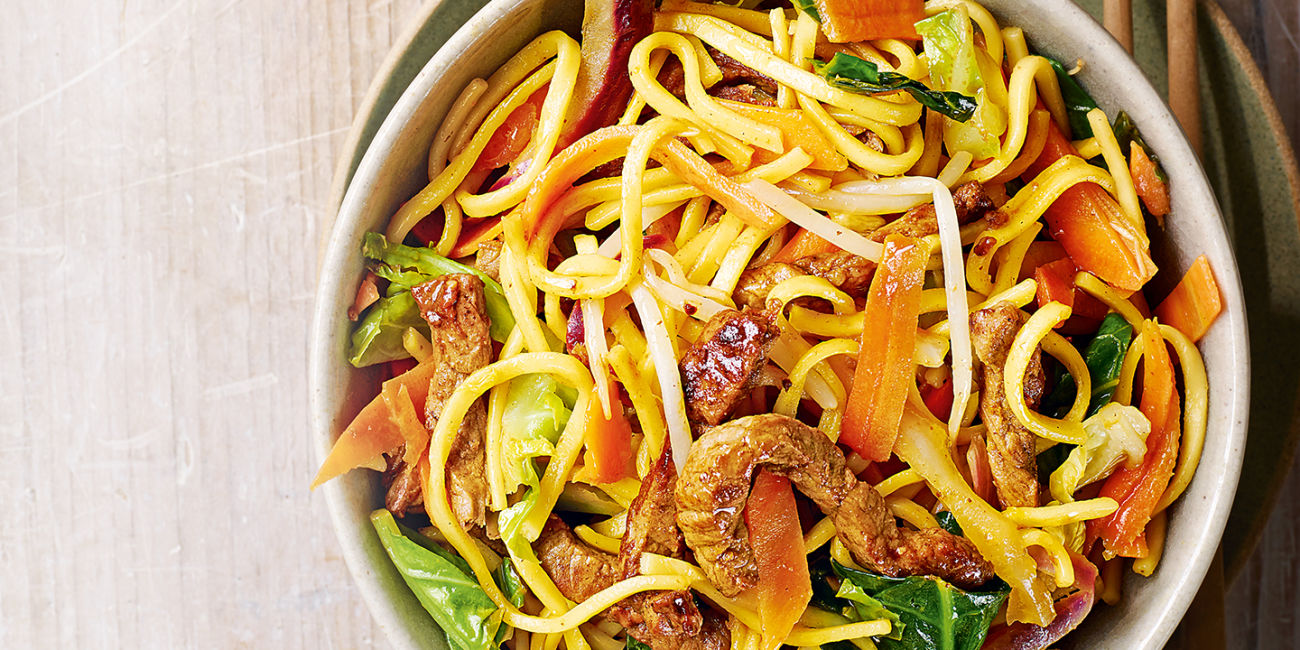 Ginger beef stir fry