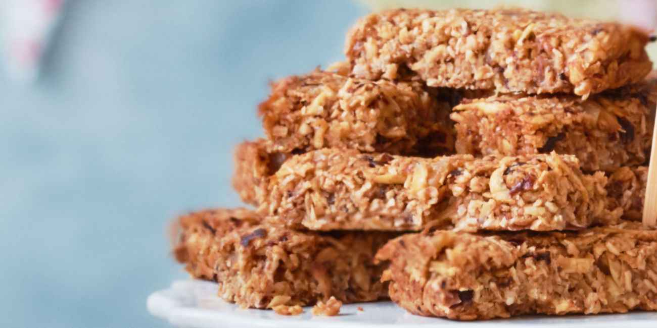 Parsnip & ginger bars