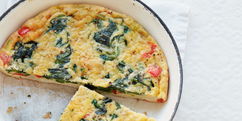 Spinach frittata