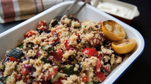 Roasted vegetable couscous