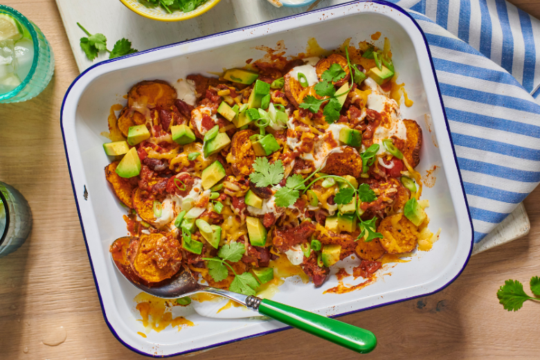 Sweet potato nachos