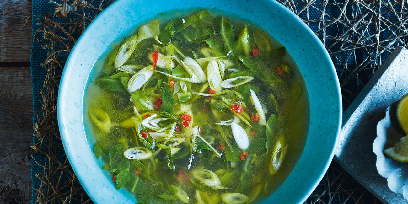 Quick asian broth