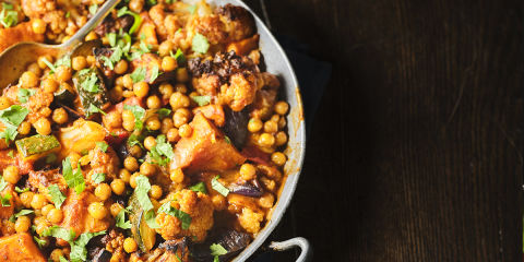 Vegetable & chick pea jalfrezi