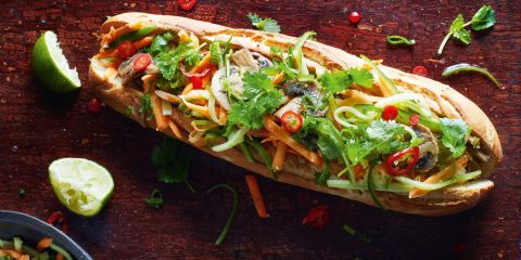 Vegetable banh mi