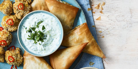 Beef samosas