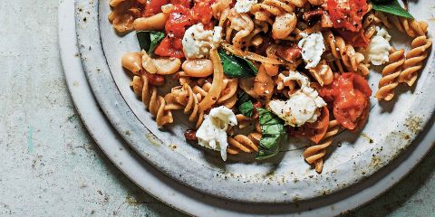 Tuscan white bean pasta