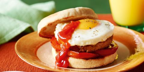 Sausage and egg muffin