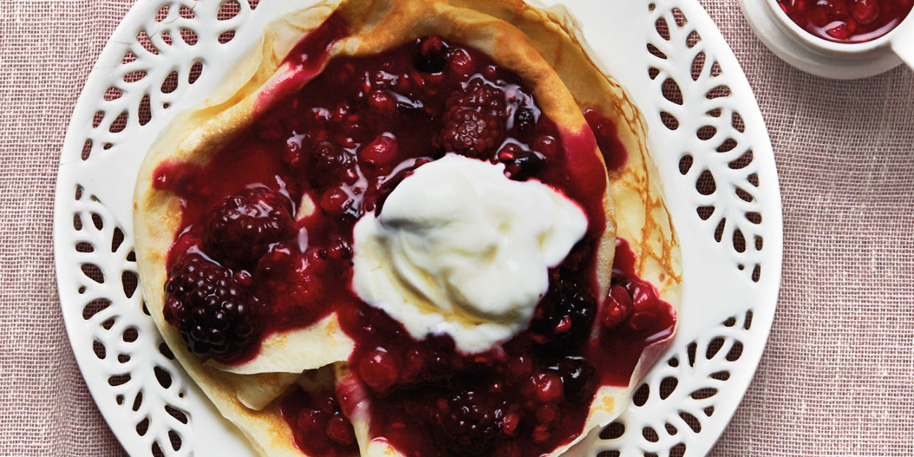 Very berry pancakes