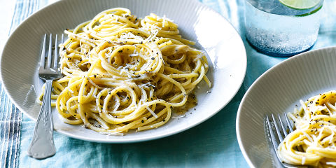 Spaghetti cacio e pepe