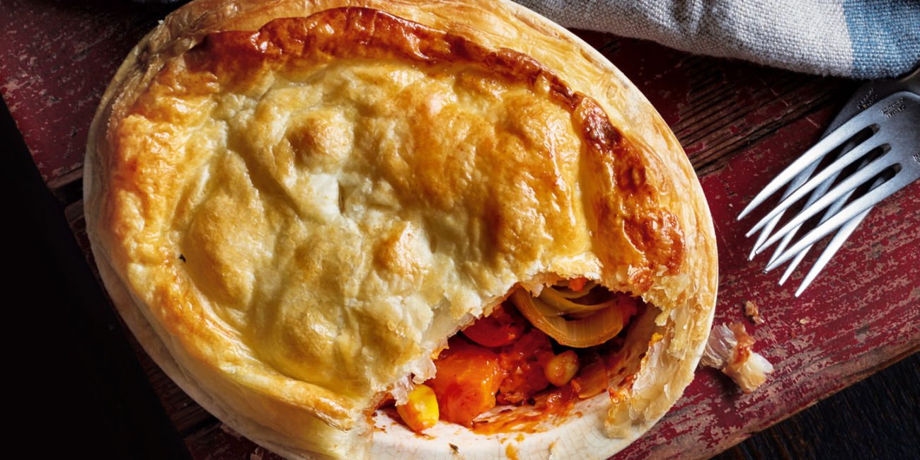 Sweet potato pot pies