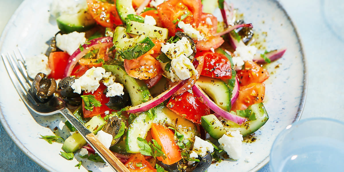 Greek-style salad