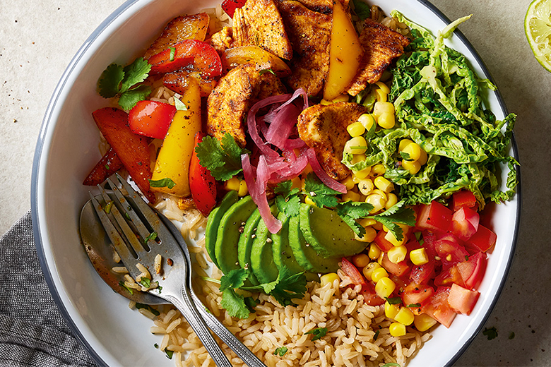 Chicken Burrito Bowls