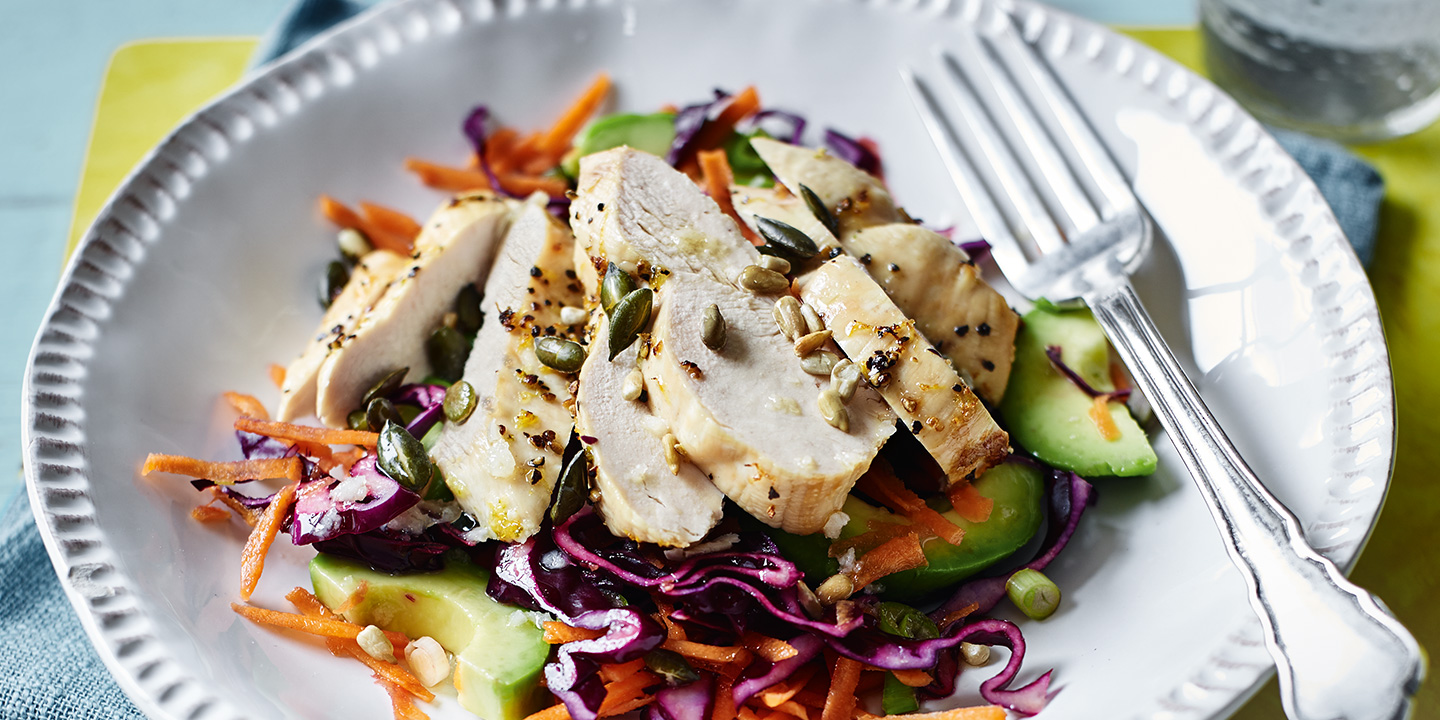 Crunchy chicken salad