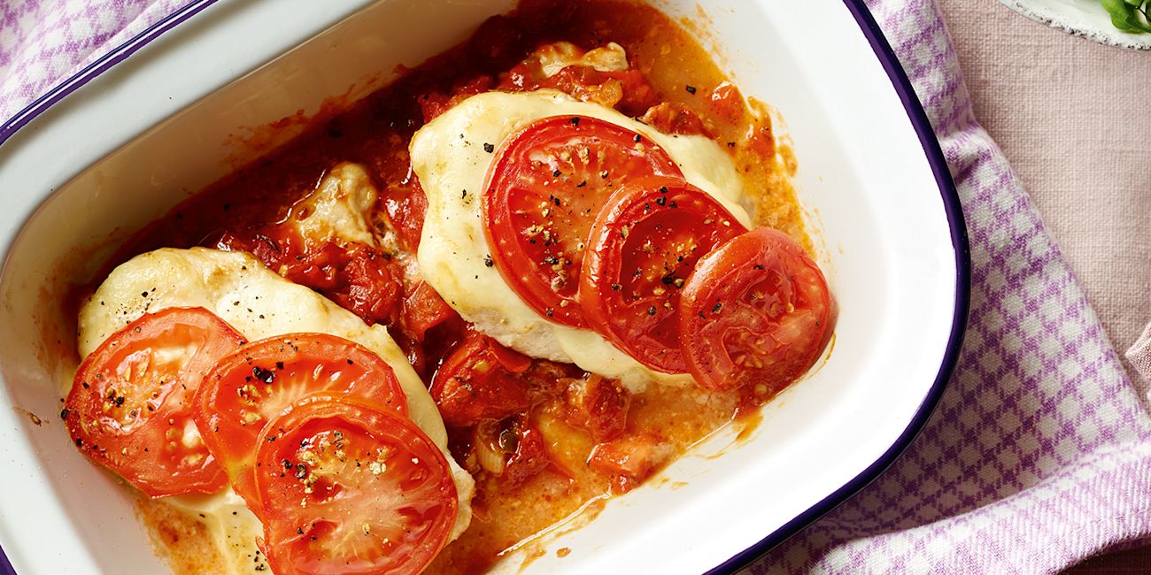 Chicken mozzarella bake