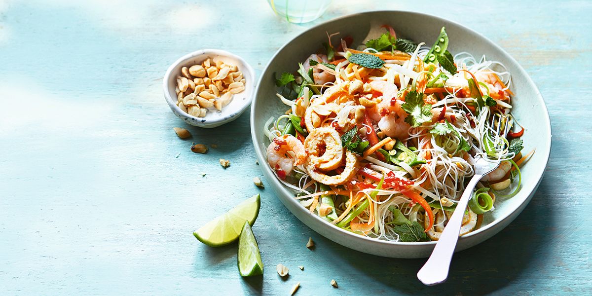 Storecupboard sesame salad