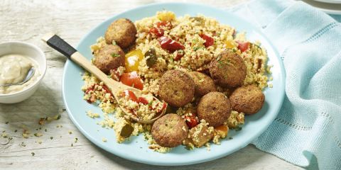 Storecupboard falafel