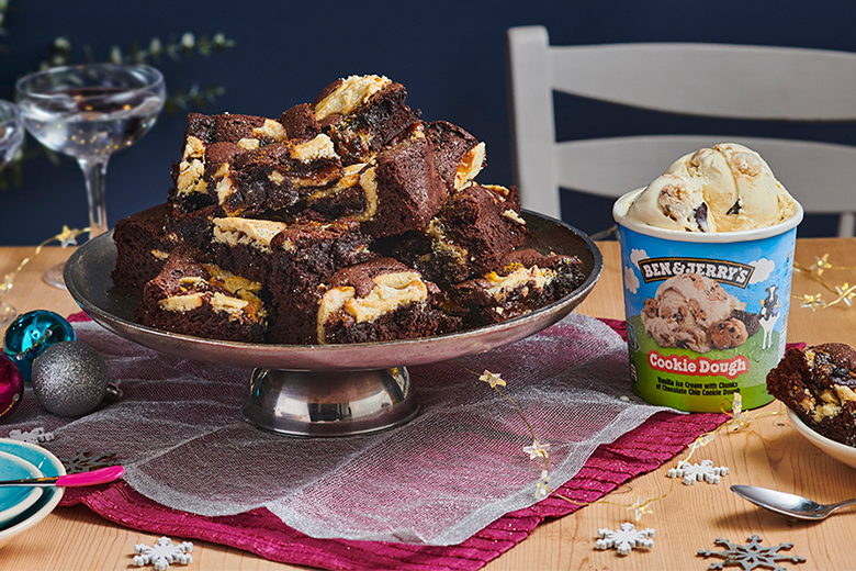 Mince Pie Brownies