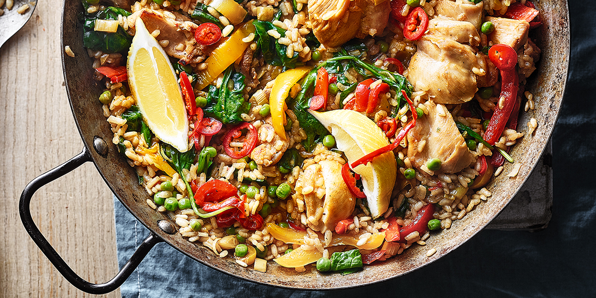 Easy chicken paella - Co-op