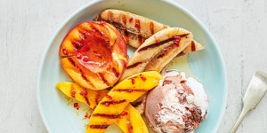 Griddled fruit with chilli and lime syrup — Co-op