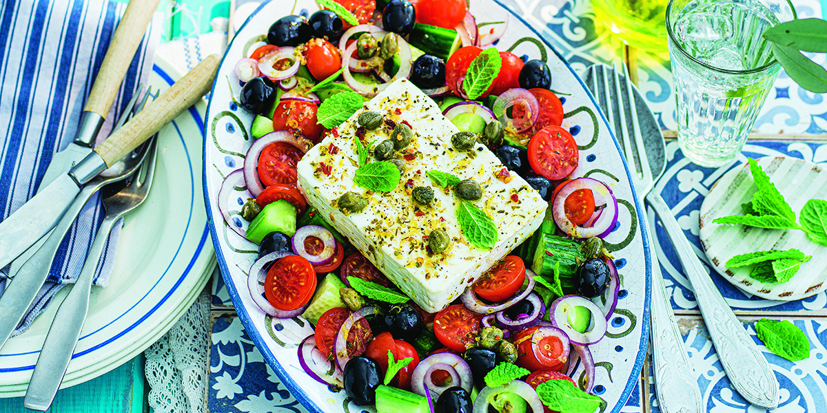 Greek Salad With Marinated Feta - Co-op