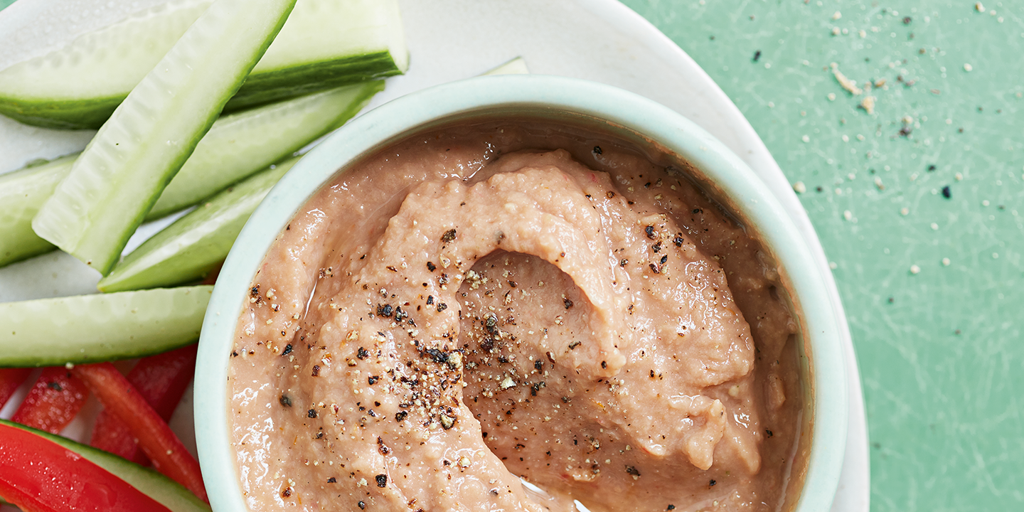 Butter bean and tomato pâté