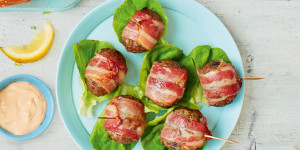 Bacon burger dippers — Co-op