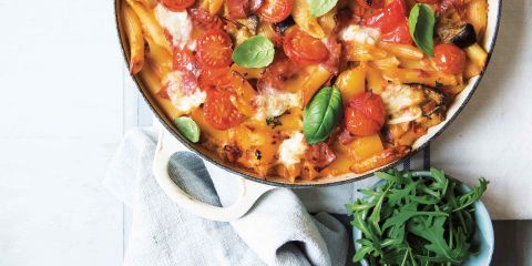 Pizza pasta bake