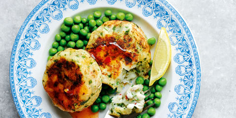 Spicy cod fishcakes