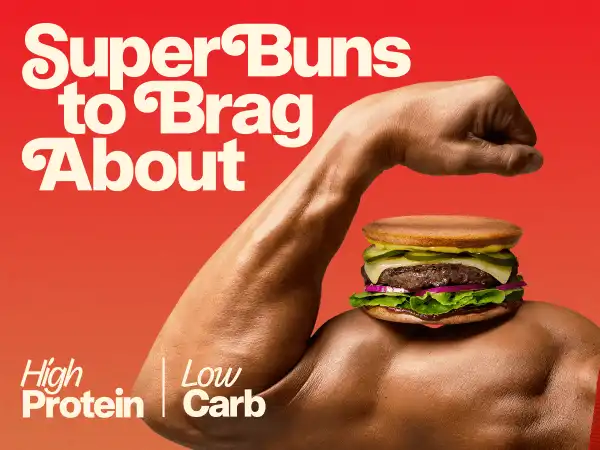 Superbuns - high protein, low carb