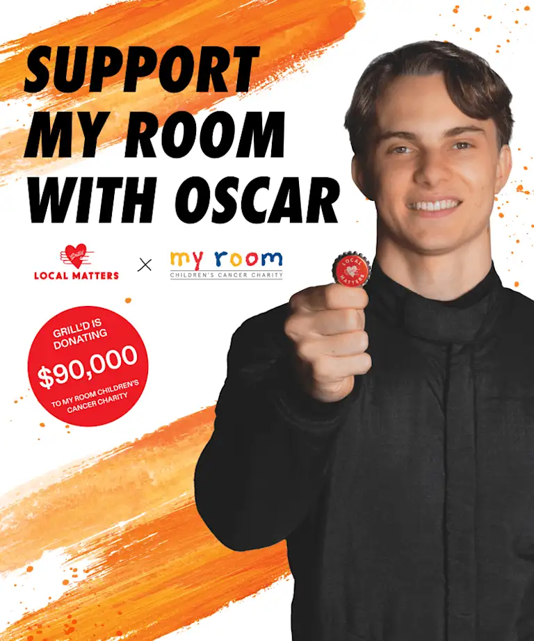 Support My Room with Oscar - Local Matters National Takeover