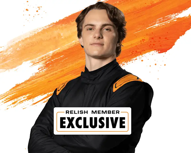 Oscar Piastri Relish Exclusive