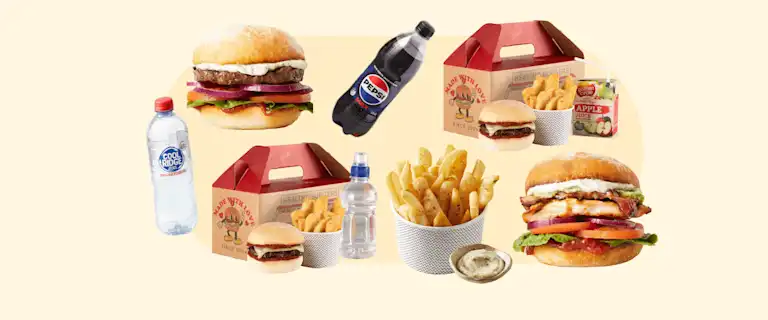 Grill'd family bundle meal