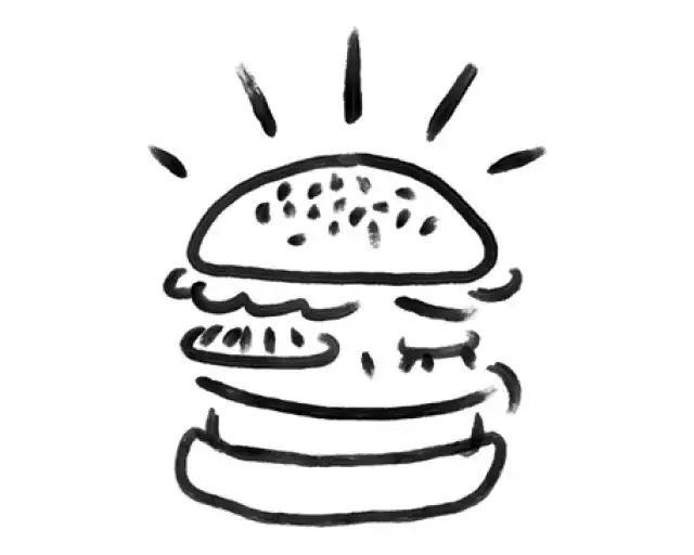 Burger Illustration