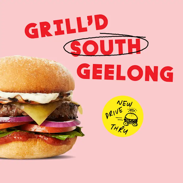 New Grill'd Drive Thru Restaurant Opening - South Geelong