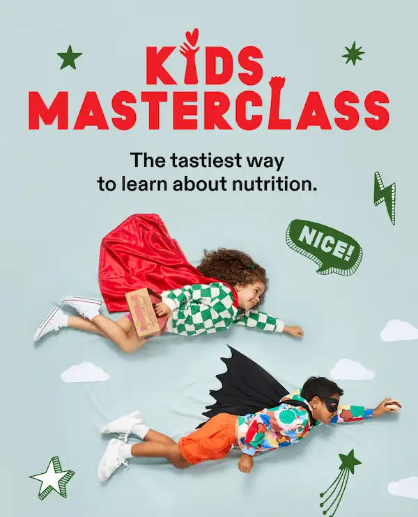 Grill'd kids masterclass - the tastiest way to learn about nutrition