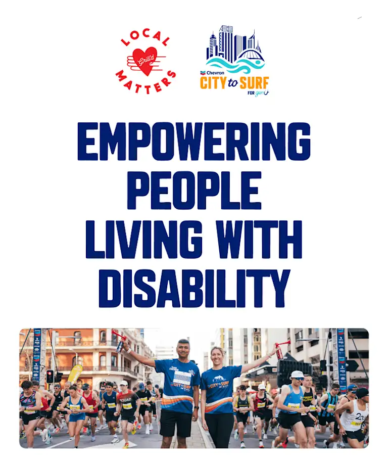 Local Matters x Chevron City to Surf - empowering people living with disability