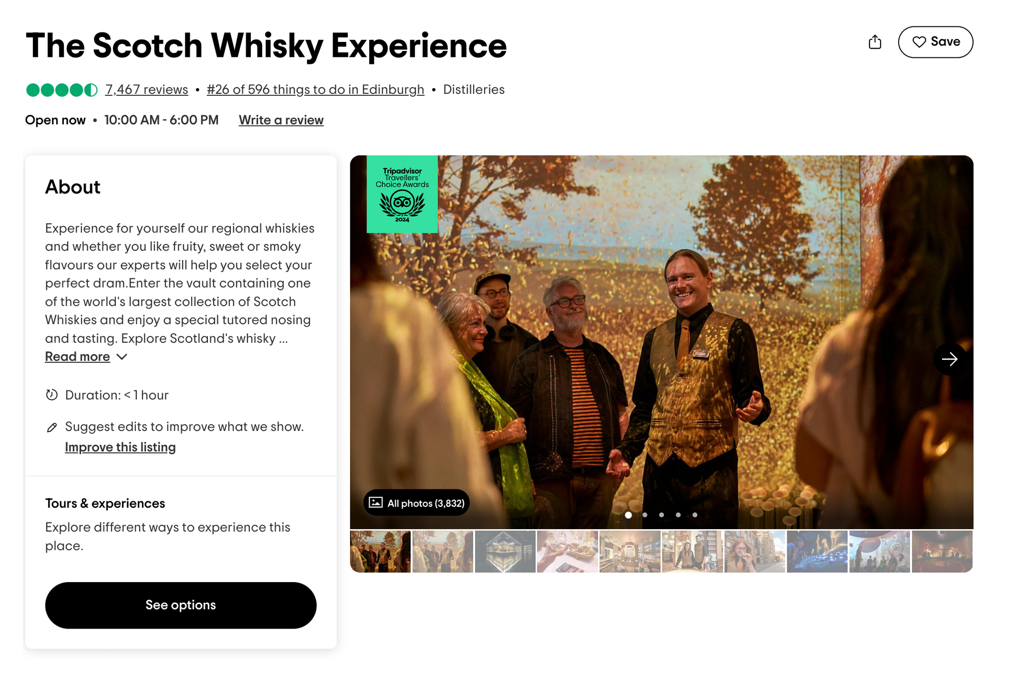 Trip Advisor rating 2024