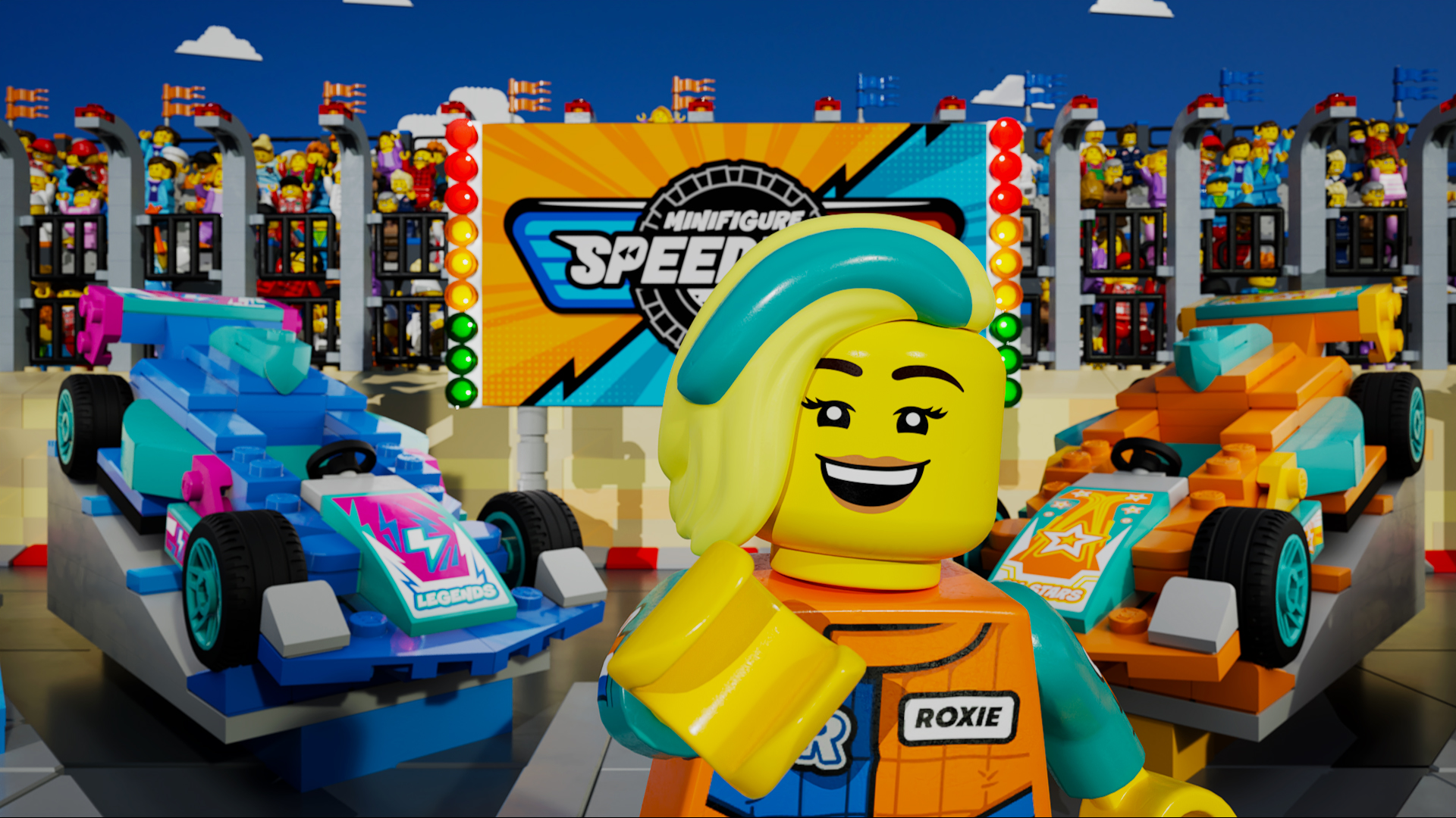 Minifigure Speedway hero image