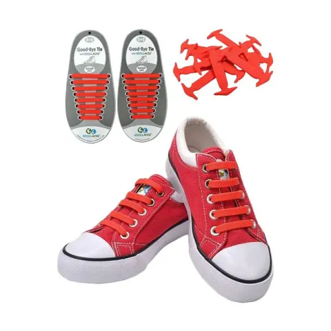 Mumsandbabes - Koollaces Anak Tali Sepatu - Red		