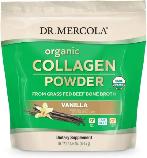 Mumsandbabes - Dr. Mercola, Organic Collagen Powder, Vanilla
