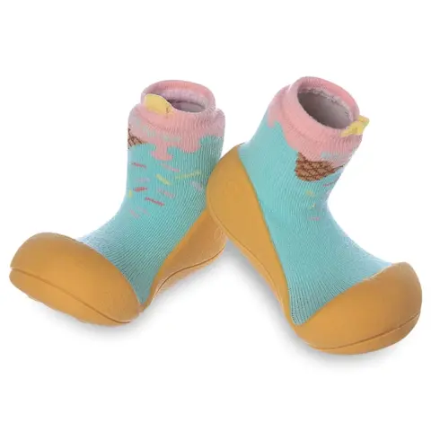 Mumsandbabes - Attipas A18I ice cream Sepatu Bayi - Mustard  L