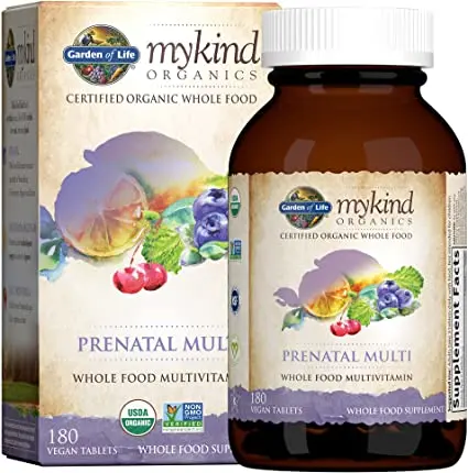 Mumsandbabes - Garden of Life MyKind Organics Prenatal Multi 90, 180 Vegan Tablets - OMI